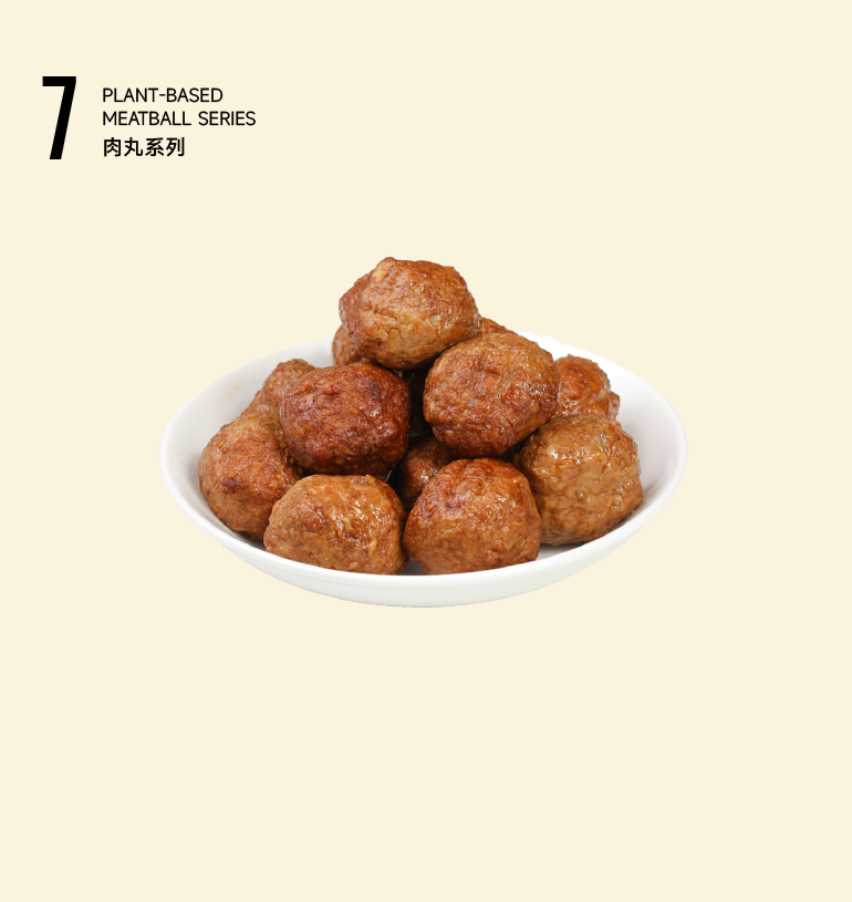 Plant-based Beef Meat Balls Plant-based Beef Meat Balls